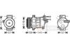 VAN WEZEL 1700K333 Compressor, air conditioning